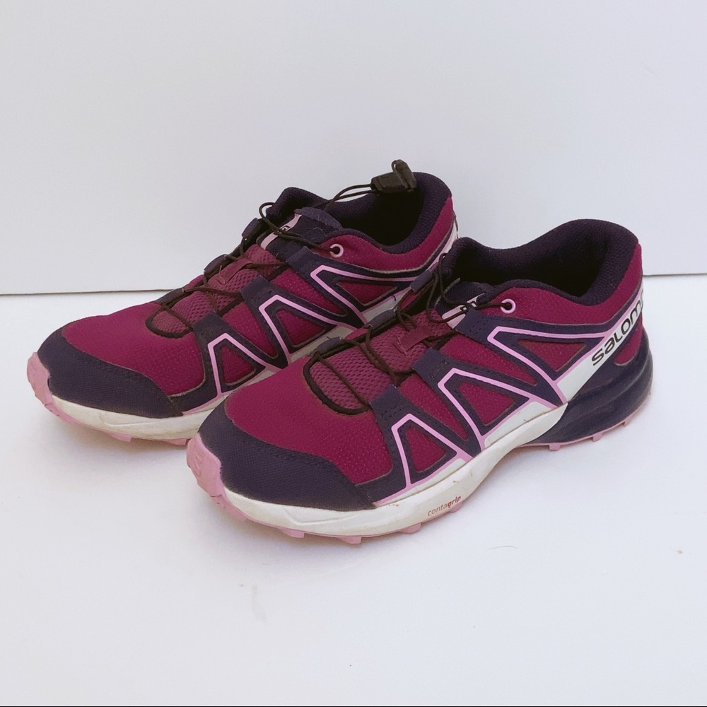 Big kids size 6 Salomon Speed Cross hiking/all terrain shoes